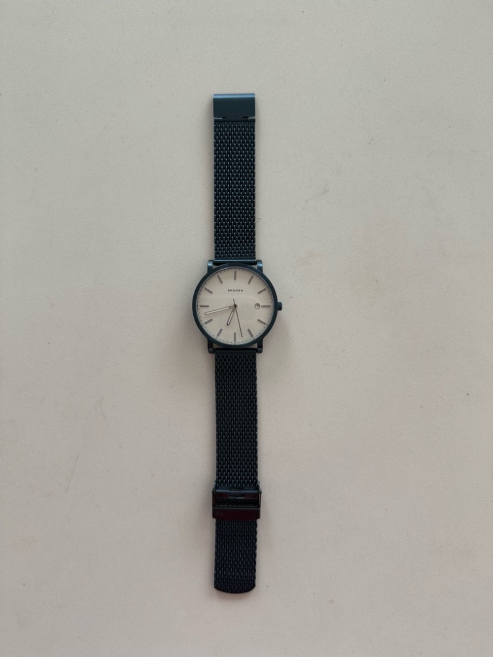 Skagen Navy Watch with White Face